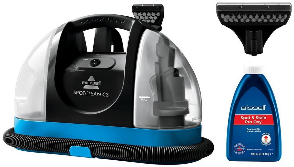 Comparaison Bissell SpotClean C3 vs Bissell SpotClean ProHeat